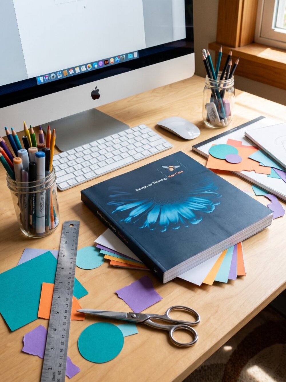Design by Thinking by Ken Cato (Softcover, 2000) Graphic Design Book Branding
